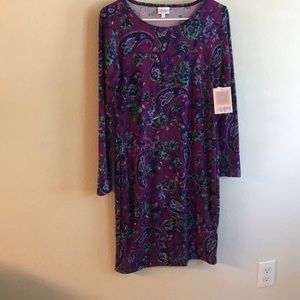 NWT LuLaRoe Debbie Dress-Size Medium